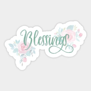 Blessings Sticker